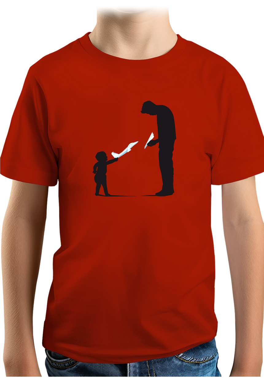T-Shirt Garçon Père Et Fils Avion