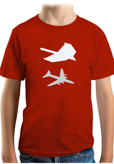 T-Shirt Garçon Le Planeur en papier