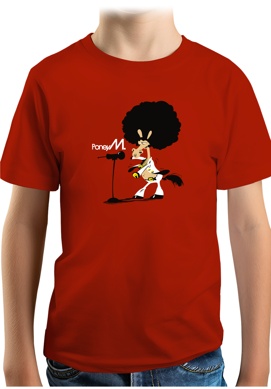 T-Shirt Garçon Poney M