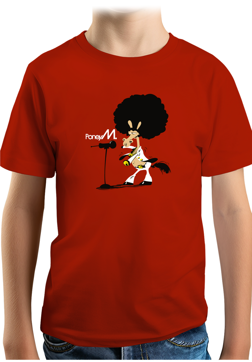 T-Shirt Garçon Poney M