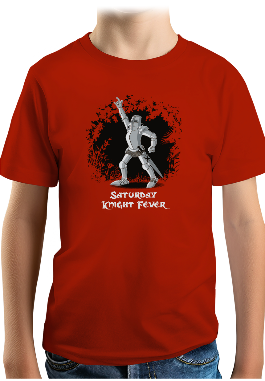 T-Shirt Garçon Saturday night fever le chevalier disco