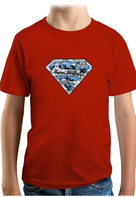 T-Shirt Garçon super surfeur