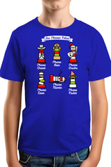 T-Shirt Garçon Les 06 phares felus