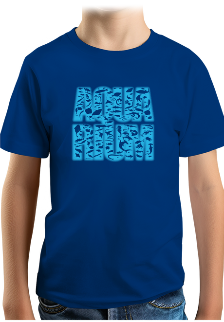T-Shirt Garçon Aquarium avec des poissons