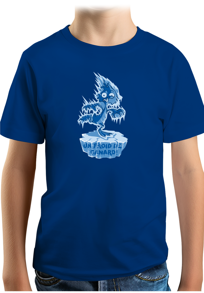 T-Shirt Garçon Froid de Canard