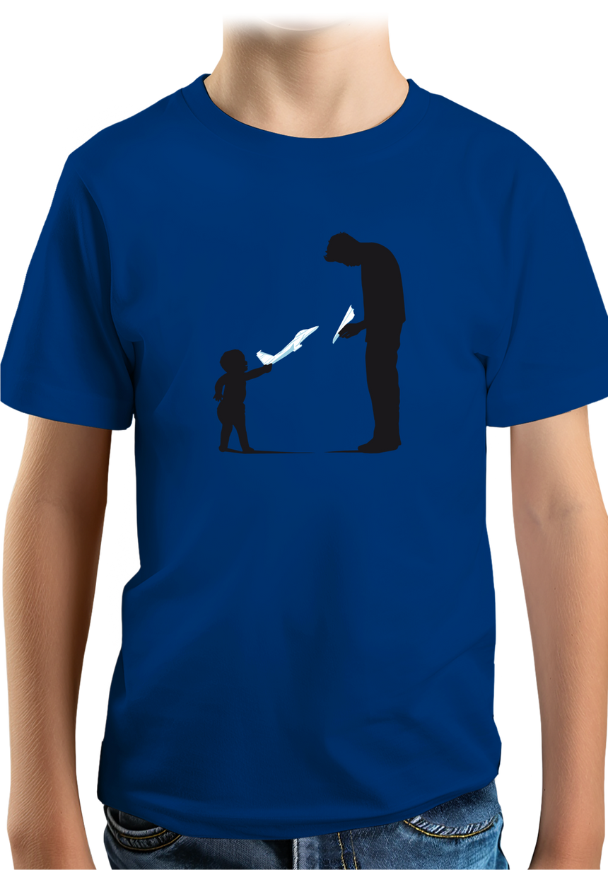 T-Shirt Garçon Père Et Fils Avion