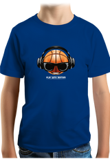 Tee-Shirt Garçon Play basket with rhythm