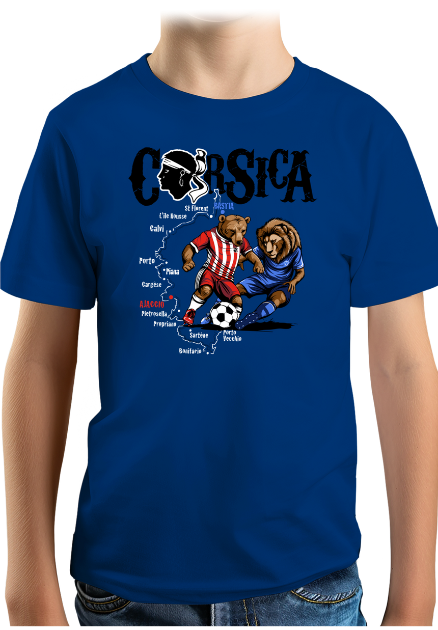 T-Shirt Garçon L'ultra Corsica Foot