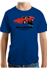 T-Shirt Garçon Zeus et Apollon Voiture Alarme