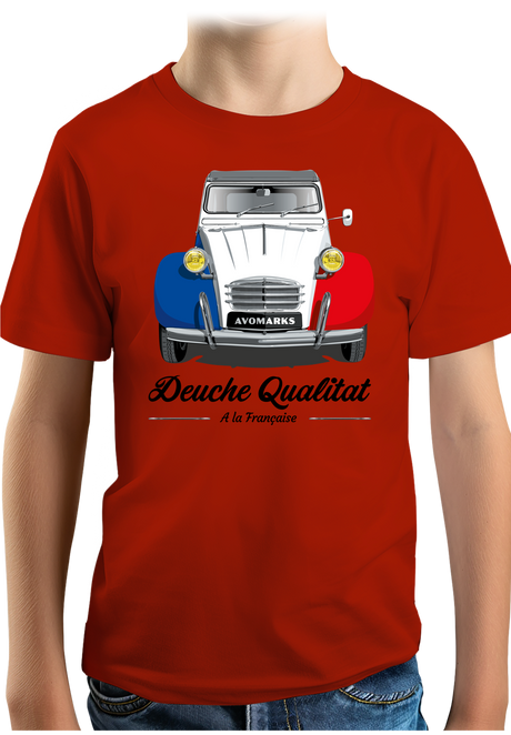 T-Shirt Garçon 2 CV qualité à la française