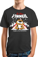 Tee-Shirt Garçon Le seigneur des marmottes