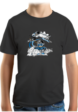 T-Shirt Garçon 3 garçons ski et surf