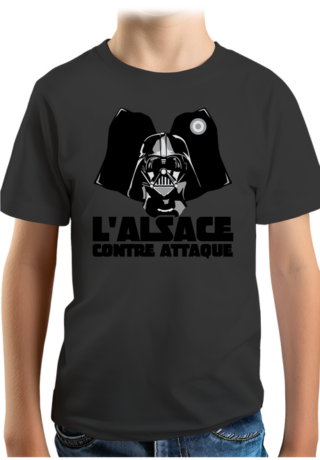 T-Shirt Garçon L'Alsace contre attaque