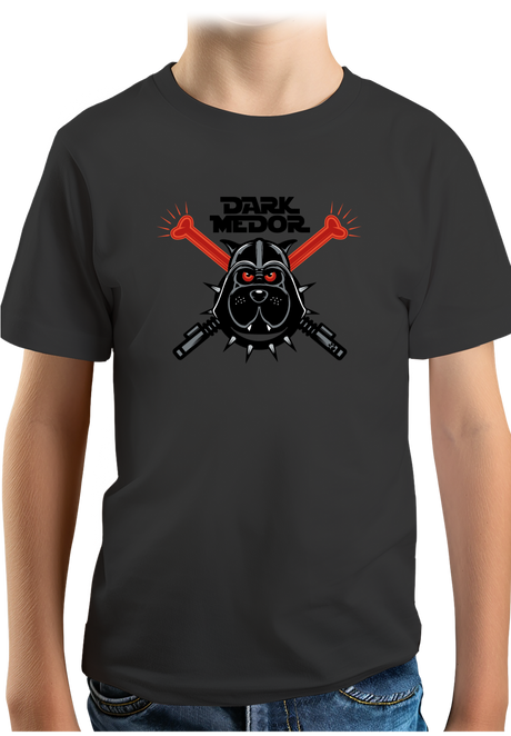 T-Shirt Garçon Chien Dark Medor