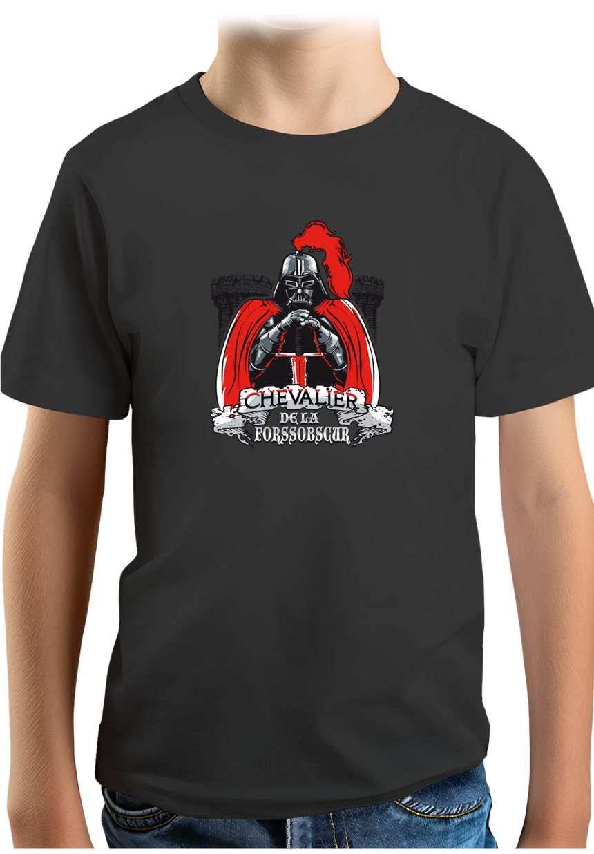 T-Shirt Garçon Chevalier de la forssobscur