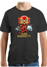 T-Shirt Garçon Iron Marmotte