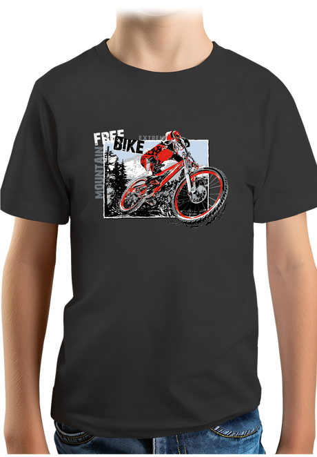 T-Shirt Garçon Mountain Bike