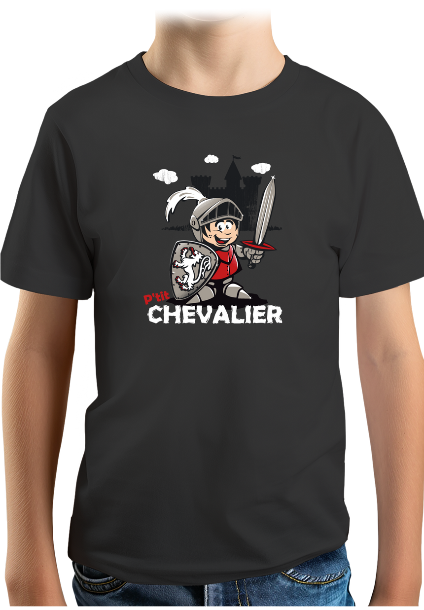 T-Shirt Garçon P'tit chevalier