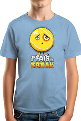 T-Shirt Garçon Balle de break