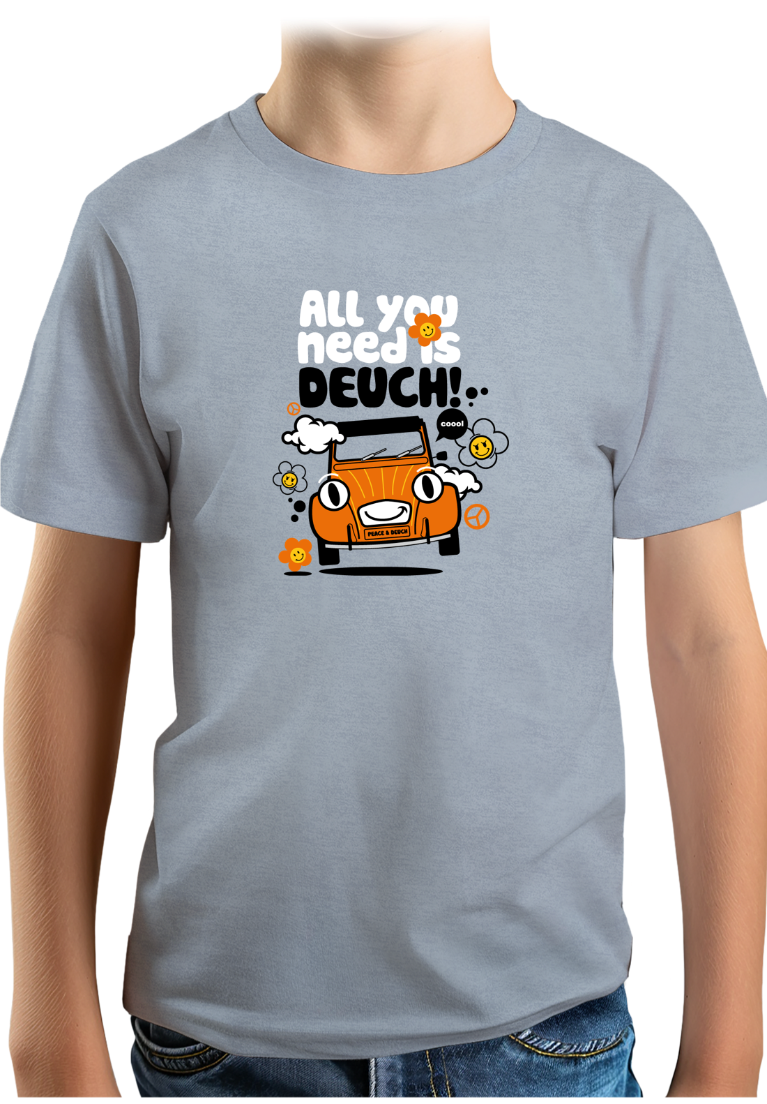 T-Shirt Garçon All You Need Is Deuch