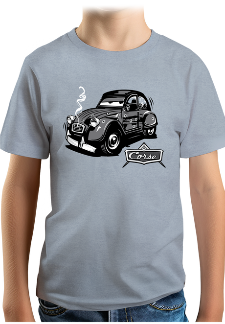 T-Shirt Garçon Deuch dessin animé made in Corse