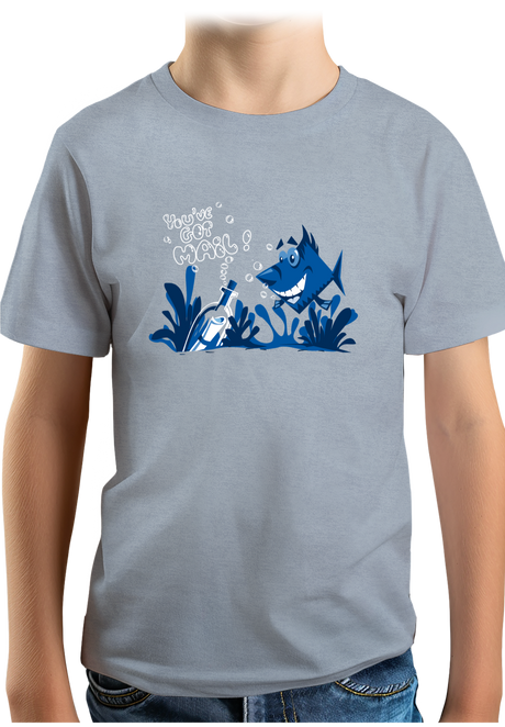 T-Shirt Garçon Bouteille à la mer poisson