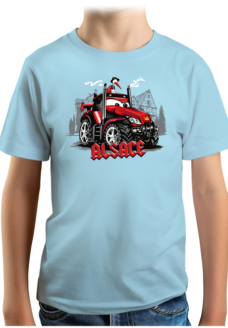 T-Shirt Garçon Le Super tracteur Alsacien