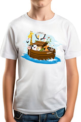 T-Shirt Garçon Arche de Noe Recto Verso