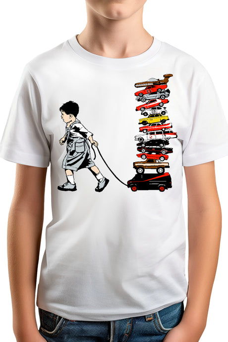 T-Shirt Garçon La Collection de voitures via les séries télé