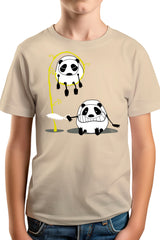 Tee-Shirt Garçon Panda et bambou
