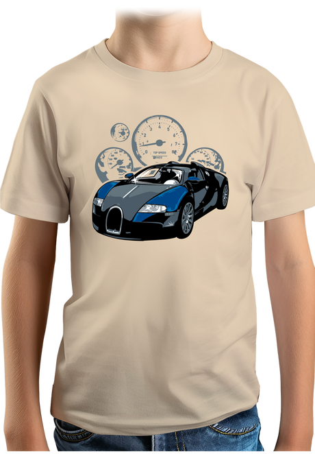 T-Shirt Garçon Voiture Top Speed Bug