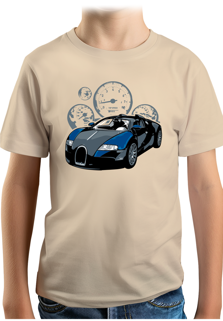 T-Shirt Garçon Voiture Top Speed Bug