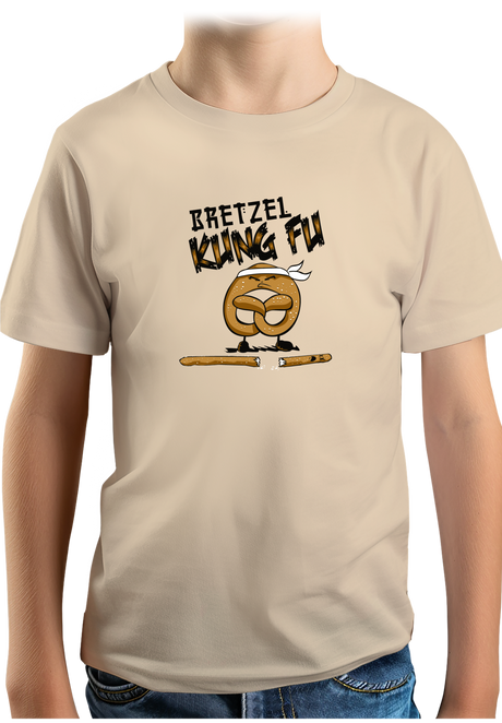 T-Shirt Garçon Le Bretzel est plus fort que le Stick