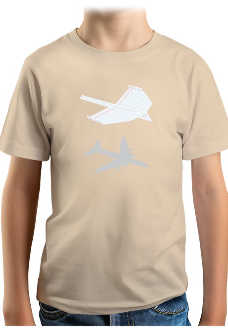 T-Shirt Garçon Le Planeur en papier