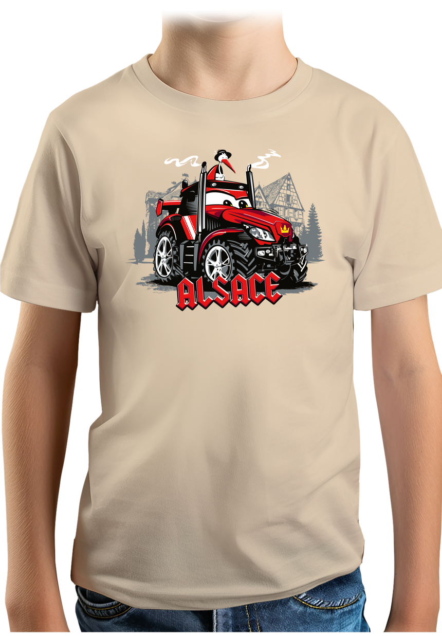 T-Shirt Garçon Le Super tracteur Alsacien