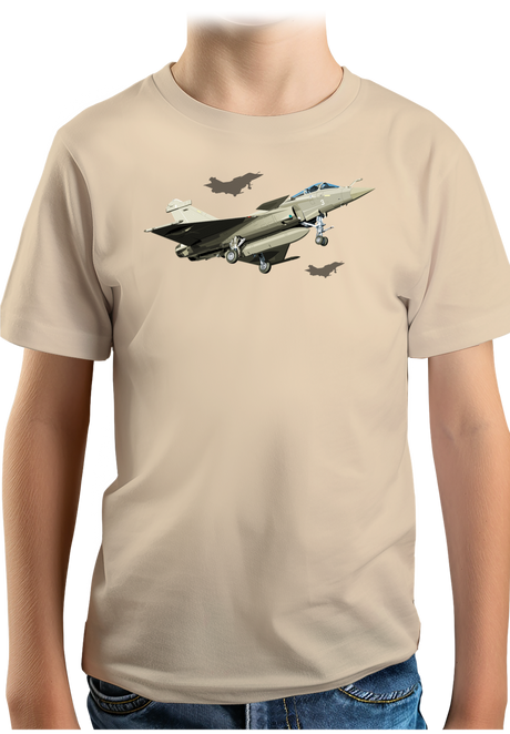 T-Shirt Garçon L'avion de chasse français