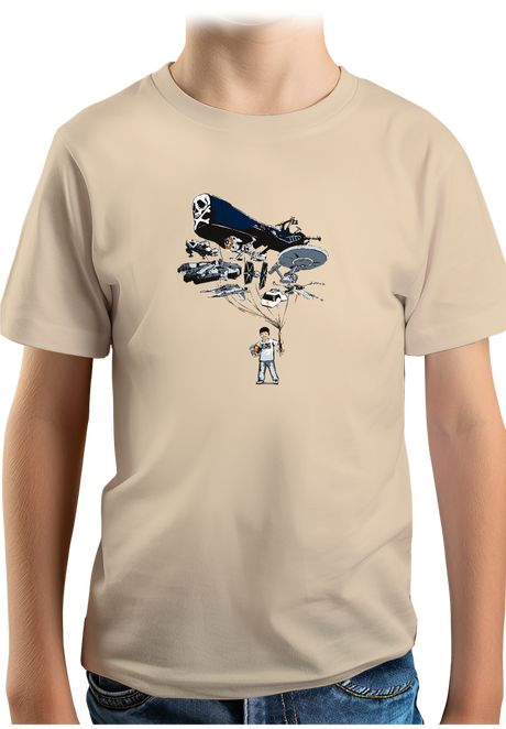 T-Shirt Garçon La collection de vaisseaux
