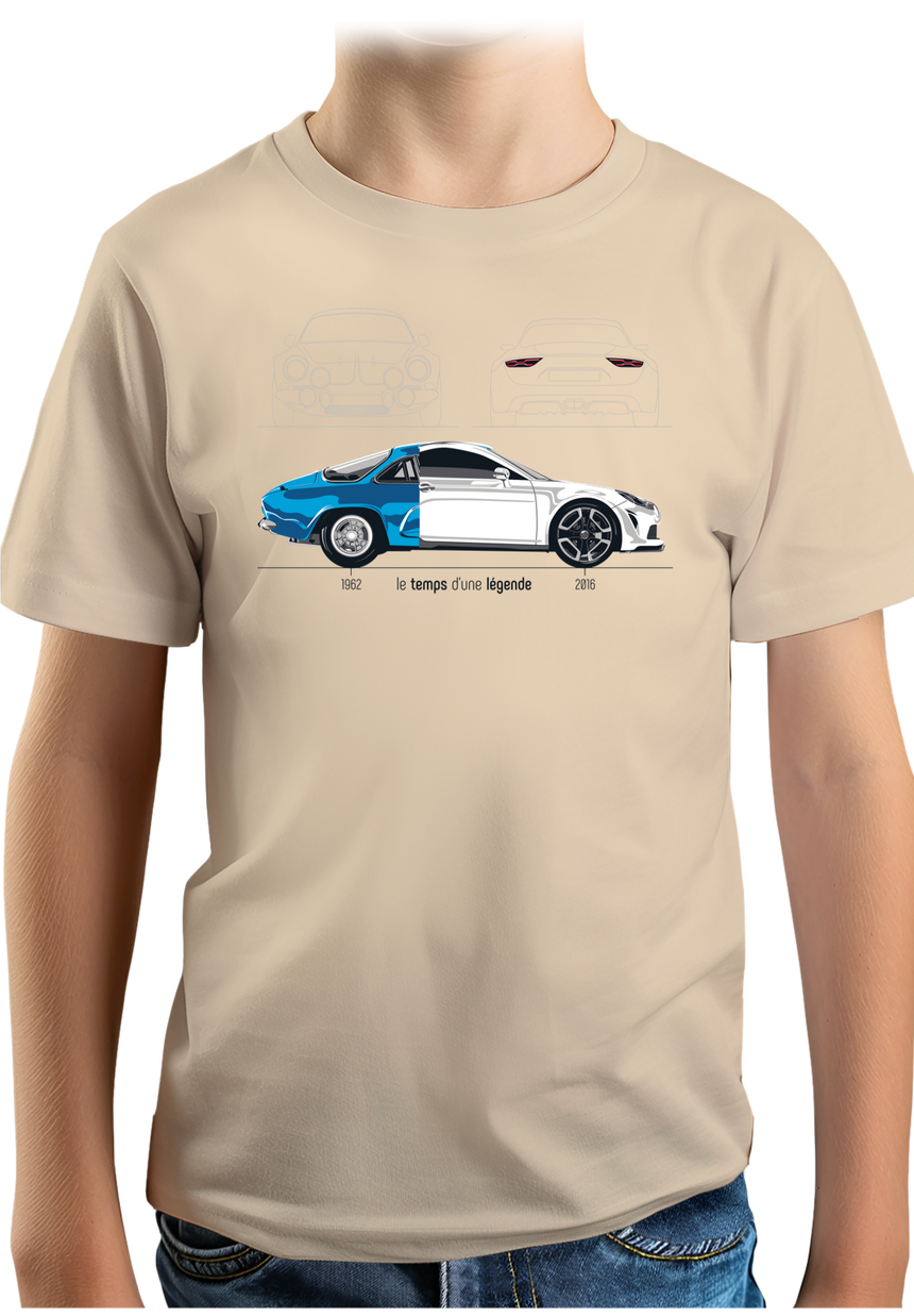 T-Shirt Garçon Voiture L'A110, Le temps d'une légende