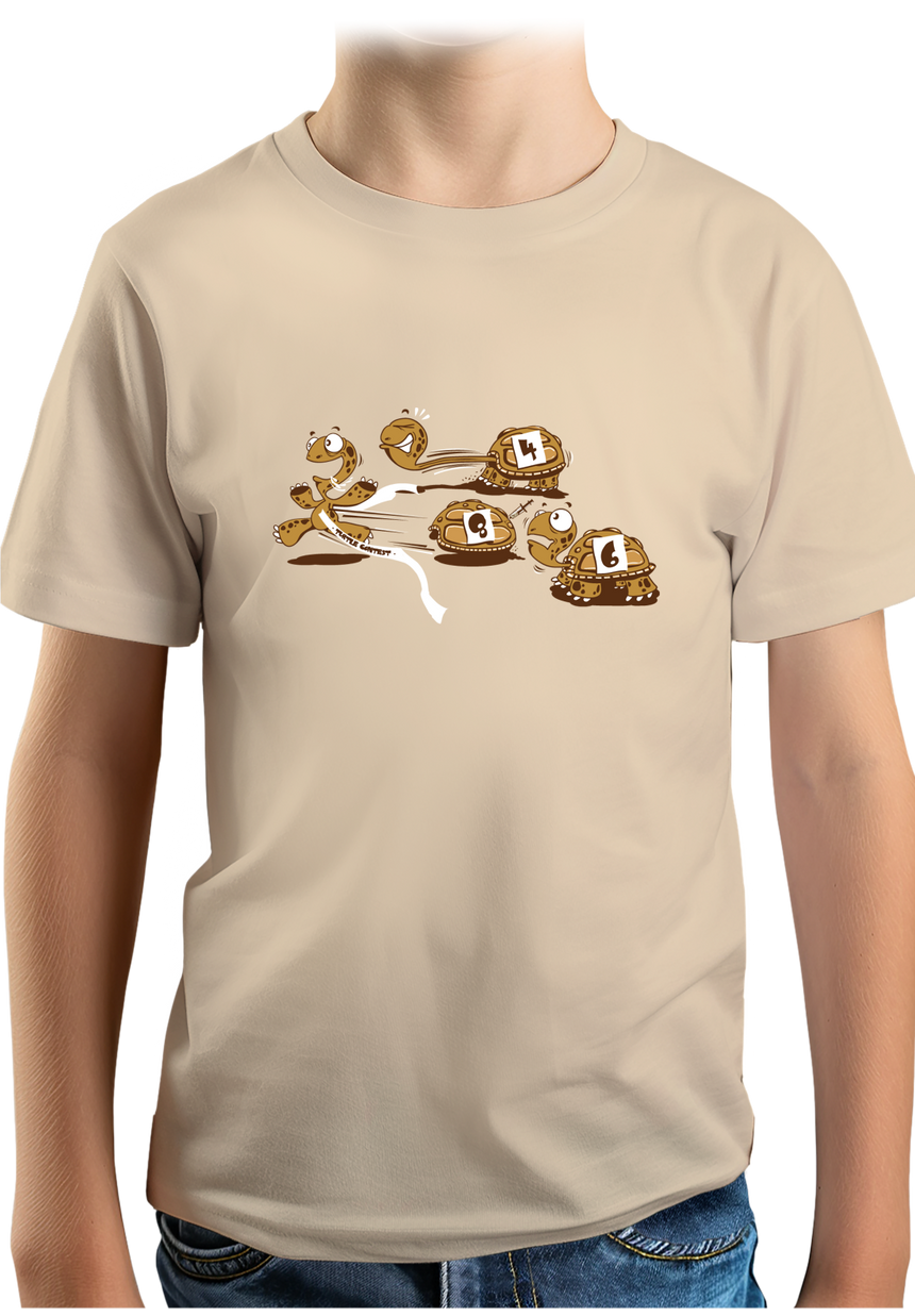 T-Shirt Garçon Course de tortues