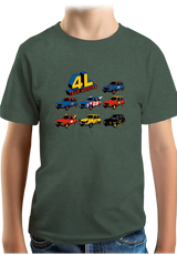 Tee-Shirt Garçon 4L Team super heroes