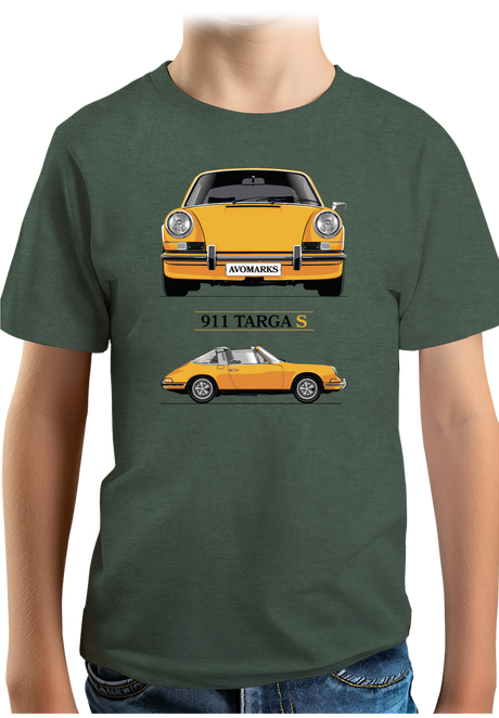 T-Shirt Garçon Voiture Targa S
