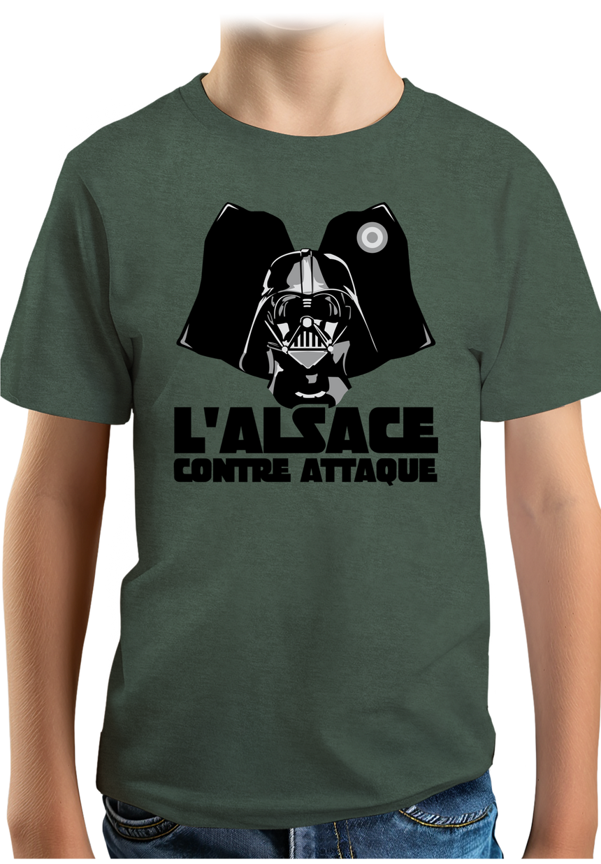 T-Shirt Garçon L'Alsace contre attaque