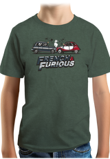 T-Shirt Garçon French & Furious 4L contre deuch