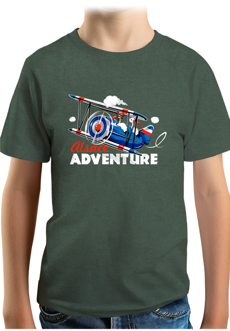 T-Shirt Garçon 2 cigognes dans un avion