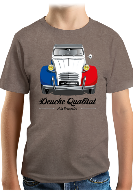 T-Shirt Garçon 2 CV qualité à la française