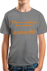 T-Shirt Garçon Parlez Moi Normalement Bébé