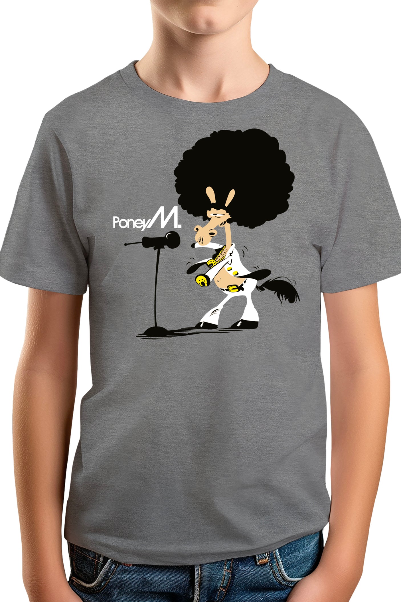 Tee-Shirt Garçon Poney M