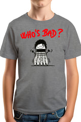 Tee-Shirt Garçon Le Badmington fait un hommage à Michael jackson