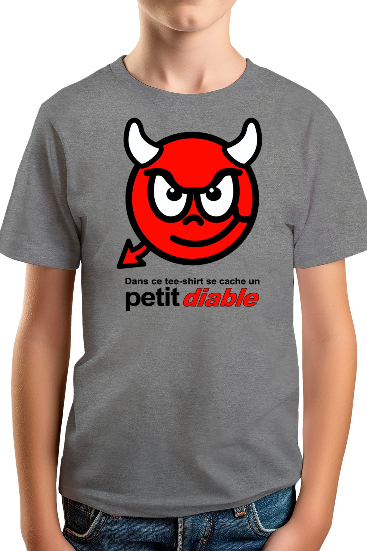 Tee-Shirt Garçon Dans ce tee shirt se cache un petit Diable