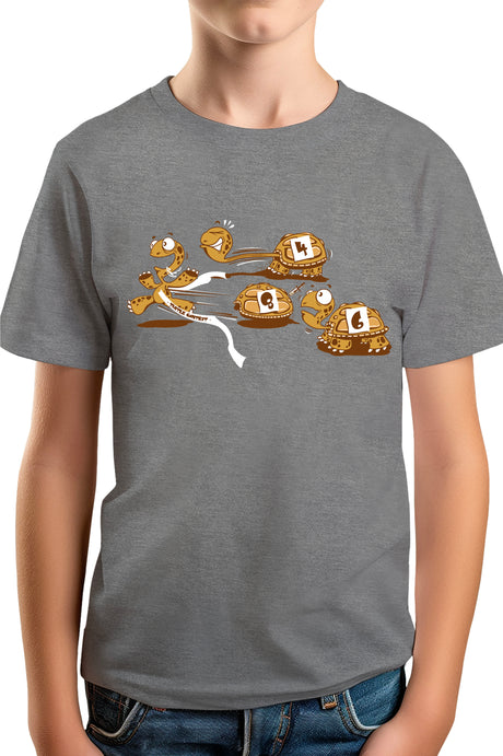 Tee-Shirt Garçon Turtle Contest : course de tortues